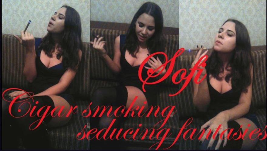 Cigar smoking seducing fantasies