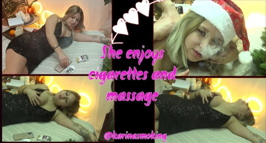 She Enjoys Cigarettes and Massage (long)